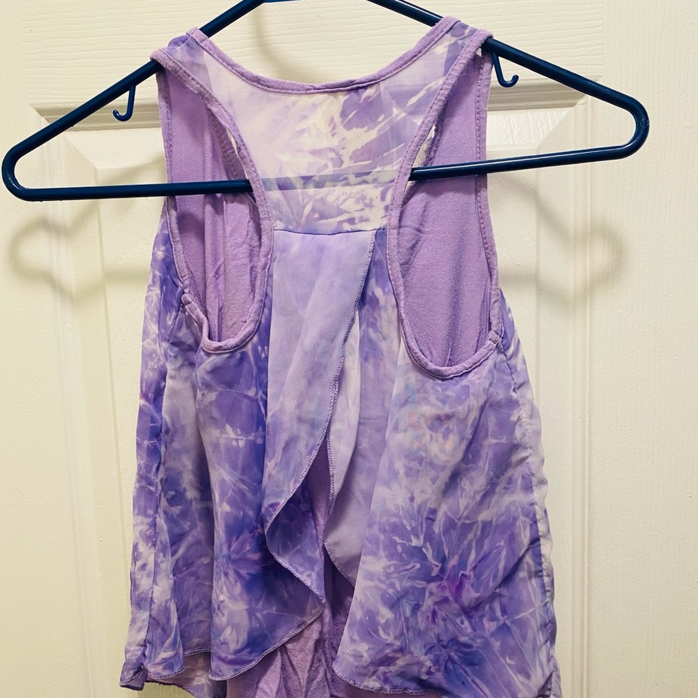 Kiddo Purple Tank blouse - Size 7 - Picture 2 of 5